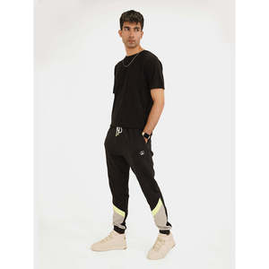 HARUNA 100% Cotton Terry Jogger Pants XL Size <b>Man</b> <b>Trousers</b> Customizable Logo Flare Style Side Stripe <b>Pattern</b> for Winter - Product Image 2