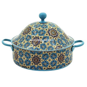 ที่อุ่นอาหารโลหะหม้ออุ่นอาหารสแตนเลสติดผนังสองชั้นดีไซน์เนอร์แฮนด์เมด - Product Image 1