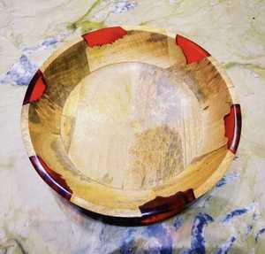 Tazón de Madera de Acacia Natural de Diseño Moderno, Fabricación de Vajilla de la Mejor Calidad, Juego de Tazones para Ensalada, Servidor de Ensaladas a Precio Económico - Product Image 1