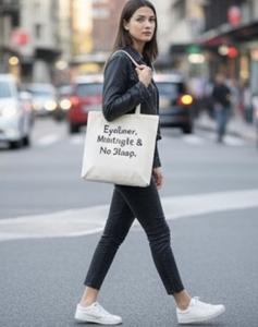 Sacs de courses en coton 100% légers de conception haut de gamme, à longue poignée, réutilisables, en toile, de couleurs unies, prix bas en vente - Product Image 4