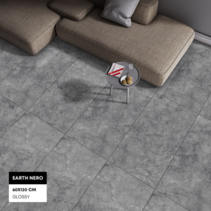 Premier choix Collection Meilleur prix Grès Effet Cemento Carreaux 600x1200mm Carreaux de porcelaine pour salle de séminaire. - Product Image 1