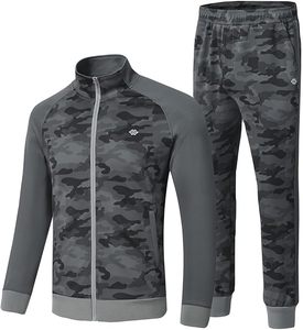 Venta caliente traje de sudor de invierno pantalones de chándal acampanados conjuntos de Sudadera con capucha Puff estampado chándal apilado Jogger pantalón Sudadera con capucha conjunto de hombres 100% - Product Image 5
