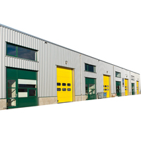 Boutiques d'usine en acier préfabriquées, structure d'entrepôt en acier, Maison prédécoupée