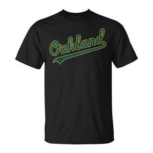 Camiseta Clásica Oakland Throwback, Serie de Camisetas Clásicas Promocionales - Product Image 1