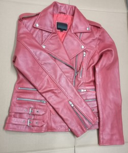 Chaqueta de Piel de Oveja Auténtica para Mujer, Chaqueta de Piel de Oveja Auténtica de Alta Calidad, Transpirable y Procesada - Product Image 3