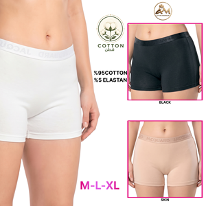 Braguitas de algodón elásticas de cintura alta para mujer, transpirables, ecológicas, suaves y sin costuras, tallas M-XL - Product Image 1