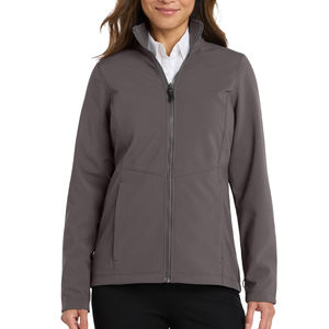 Chaqueta Softshell Ecológica de Diseño Personalizado para Mujer, Nueva Moda 2025, Ropa Deportiva Activa, Chaquetas Softshell para Damas - Product Image 1