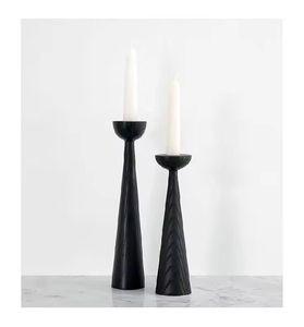 Portavelas de hierro geométrico moderno elegante negro Ideal para la decoración del hogar y eventos - Product Image 6