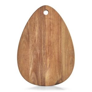 Tabla de cortar de madera de acacia y mango cuadrada multifunción de cocina con tablas de cortar de madera con mango - Product Image 2