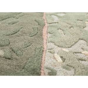 Alfombra Verde Lúcido Hecha a Mano de Lana y Viscosa Tra-15174 de Alta Calidad, 10 mm de Grosor, para Dormitorio, Sala de Estar, Patrón Abstracto, para Uso en Pasillos - Product Image 3