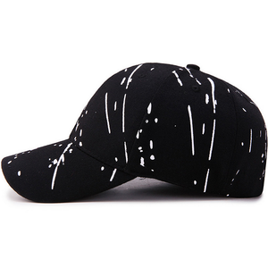 Gorra de béisbol para hombre, gorra de béisbol con diseño de estampado completo multicolor de 5 paneles, gorra de malla con bordado 3D, talla 57 - Product Image 3