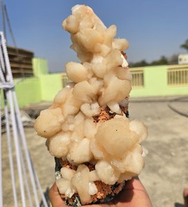 Steelbite On Matrix Natural Geode Cluster Minerals Pcs de la pieza de pie de la India - Product Image 1