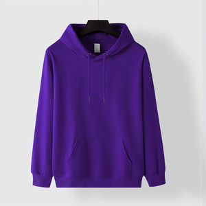 Sudadera con capucha bordada de gran tamaño Unisex para hombre, ropa de calle, sudaderas con capucha de talla grande con bordado atlético de lana de algodón personalizado 2025 - Product Image 4