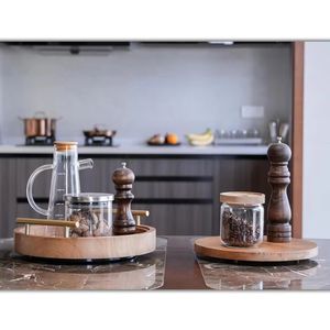 Bandejas de madera de mango de acacia de origen natural con superficie tallada a mano y acabado no tóxico perfecto para platos de pastel y decoración del hogar - Product Image 5