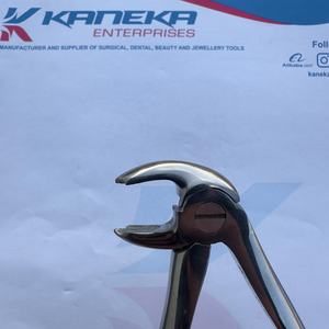 Pince d'extraction Fig 22 molaires inférieures Pince d'extraction de racines Premium Motif anglais Ensemble dentaire Instruments chirurgicaux Pakistan - Product Image 3