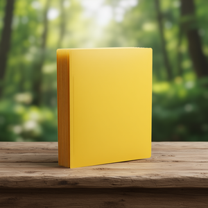 File <b>Folder</b> Accessories-RC Cardboard <b>Divider</b> Sheet A4 Chamois/Yellow 100-Pack - Product Image 3
