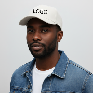 Casquette de baseball structurée sportive avec logo personnalisé pour hommes, broderie en gros, cinq panneaux, coton uni, réglable, casquette de papa - Product Image 3