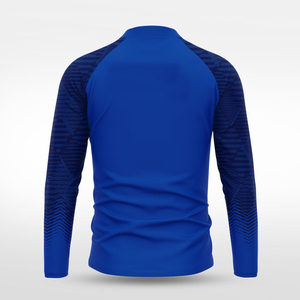 เสื้อสเวตเชิ้ตออกกำลังกายผู้ชายไซส์ใหญ่ พิมพ์ลาย กลับด้านได้ ซิป ¼  น้ำหนักเบา โพลีเอสเตอร์ 100% แห้งเร็ว - Product Image 4