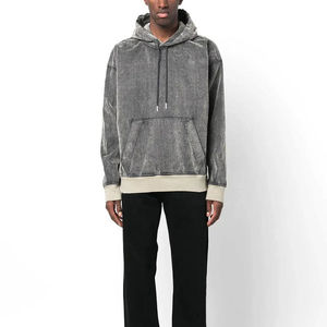 Offre Spéciale nouveauté Style Unique bases coton mélangé hommes pierre lavé sweats à capuche matériau Durable pierre lavé sweats à capuche - Product Image 4