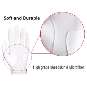 Guante de golf personalizado profesional con embalaje Etiqueta Privada guante de golf mano izquierda guantes de golf de cuero para hombre - Product Image 4