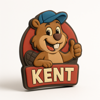 Écussons en caoutchouc 3D personnalisables en forme d'alphabet, badges logo en PVC souple, imperméables, pour streetwear, équipements d'équipes sportives, designs OEM, chapeaux