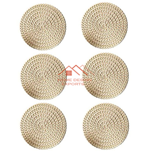 Juego de Posavasos de Metal con Acabado Dorado y Negro de 2 Tonos para el Hogar, Hotel u Oficina, Organizador de Mesa, Posavasos de Metal a Precio de Mayoreo - Product Image 6