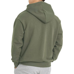 เสื้อฮู้ดดี้ทรงหลวมแบบครอป ผ้าคอตตอน 100% หนานุ่ม พิมพ์โลโก้ตามสั่ง ทรงไหล่ตก - Product Image 3