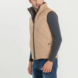 2025 New Arrivals Breathable <b>Men's</b> Puffer <b>Vest</b> Plus Size High Quality Half Sleeve Waistcoat Reflective Safety Winter Casual - Product Image 5