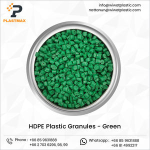Granulés de plastique HDPE recyclé de couleur verte, de qualité supérieure, largement utilisés, pour les acheteurs en gros – Vente chaude - Product Image 4