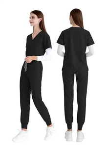 Customize Medical Nursing Jogger <b>Scrubs</b> Nursing Hospital Uniform Woman Top <b>Scrub</b> Suit <b>Scrubs</b> Uniforms Sets Fashionable - Product Image 3