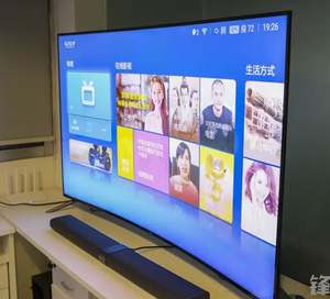 Nouveau android tv smart tv 55 pouces courbe télévision 4k pas cher tv incurvée - Product Image 6