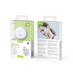 Audífonos Inalámbricos Bluetooth HOME Digitalome EP-058 In-Ear TWS con Micrófono para Gaming y Deportes, Blancos, a Prueba de Agua, Material de PC - Product Image 2