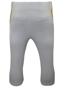 Pantalones deportivos de béisbol y softball para jóvenes, pantalones de béisbol sublimados en blanco y en blanco transpirables para adultos, diseño personalizado, venta al por mayor - Product Image 3