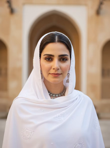 ผ้าคลุมไหล่ลายดอกไม้ประดับคริสตัล ปักลาย ระบายอากาศได้ดี น้ำหนักเบา สไตล์ชาติพันธุ์ ขายดี ดีไซน์ใหม่ ผ้าฝ้ายวอยล์ลูกไม้สำหรับผู้หญิงแอฟริกัน - Product Image 5