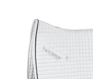 Sudadero Inglés Resistente y de Venta Caliente para Montar a Caballo, Ligero, con Borde Negro, Blanco, Acolchado de Espuma Suave, Algodón y Poliéster - Product Image 2