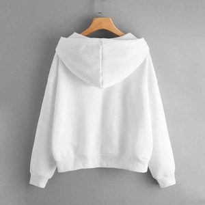 High Quality Custom Logo Zip-Up Hoodie Summer Pullover Solid Quick Dry Breathable Embroidered Design on Sale - Product Image 2
