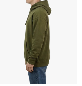 Sudadera con Capucha Extra Grande Personalizada al por Mayor, Hombros Caídos, Felpa CVC Gruesa, Corte Holgado para Hombre, Sudadera Lisa sin Estampado - Product Image 5