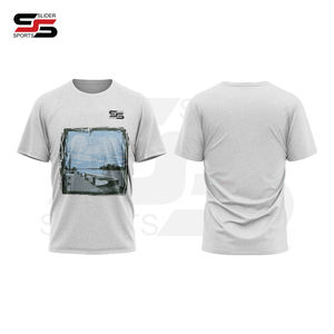 T-shirts pour hommes personnalisés col rond impression Dtg t-shirts motif de logo personnalisé garçon vêtements de rue décontractés vêtements d'été t-shirt - Product Image 1