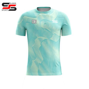 Maillots de football personnalisés en polyester à manches courtes pour hommes et femmes, coupe automatisée, design sur mesure, vêtements de football haut de gamme, vente en gros à prix réduit - Product Image 5