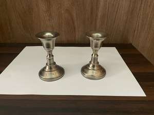 Antique Brass Metal <b>Candle</b> Holder Set Luxury New Design Vintage Iron Casting Table Top Stands <b>Tapered</b> <b>Candle</b> Jars - Product Image 5