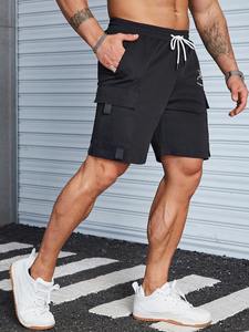 กางเกงขาสั้นออกกำลังกายสำหรับผู้ชายขายส่ง รุ่น 2026 กางเกงวิ่งฟิตเนส กางเกงกีฬา ระบายอากาศได้ดี ชุดกีฬา - Product Image 5