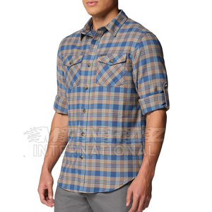 Người Đàn Ông Của Mỏng Phù Hợp Với Flannel Áo Sơ Mi 100% Cotton Hiện Đại Cắt Nhà Máy Cung Cấp Trực Tiếp Từ Số Lượng Lớn Flannel Áo Sơ Mi Nhà Cung Cấp - Product Image 4