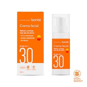 Crème solaire visage Bont SPF 30 50ml - Product Image 1