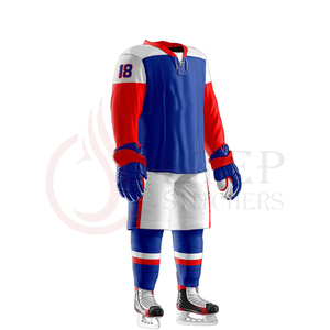Sublimated <b>Ice</b> Hockey Uniform Custom Team Sport Wear Cheap <b>Ice</b> Hockey Jersey New Design 100% Polyester <b>Ice</b> Hockey Uniform - Product Image 6