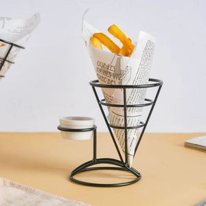 Panier en forme de cône de Snack noir, Design moderne du désert, Designs personnalisés, Logo fabriqué en inde, vente directe en usine, moderne et Unique, 2022 - Product Image 2