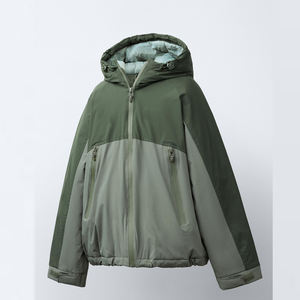 Chaqueta Bomber para Niños Transpirable al por Mayor / Chaqueta de Exterior Ligera de Tela Suave, Estilo Minimalista, Informal - Product Image 2