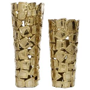 Jarrón DE MESA DE ACERO INOXIDABLE hecho a mano moderno, urna de flores de aluminio decorativa chapada en latón, jarrón decorativo de mesa al por mayor - Product Image 4