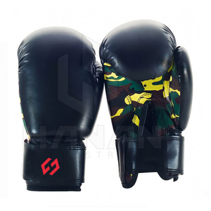Gants de boxe gagnants conçus sur mesure Gants de compétition en cuir Offres Spéciales directement fabriqués au Pakistan à bas prix OEM - Product Image 1