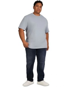 T-shirt de sport 100% coton Fitness T-shirt respirant en polyester avec imprimé sportif pour la course - Product Image 4