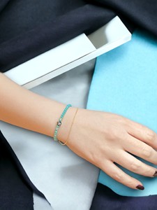 สร้อยข้อมือหินธรรมชาติประดับลูกปัดสไตล์โบฮีเมียนทำมือ DAFNI ของขวัญสำหรับวันแม่และวันวาเลนไทน์ - Product Image 2